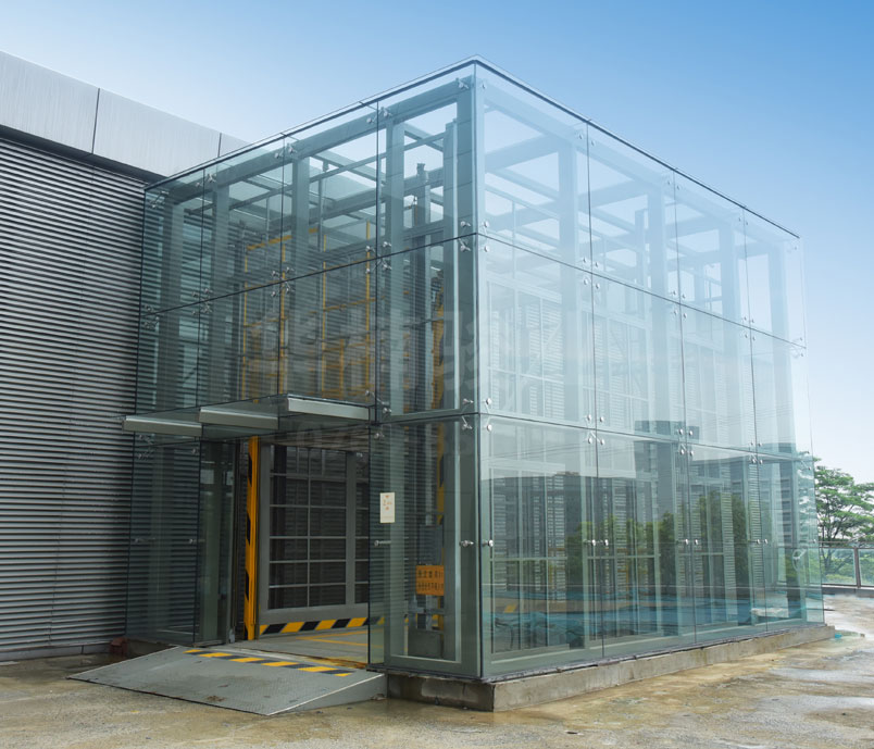 鋼化玻璃汽車升降機(jī)